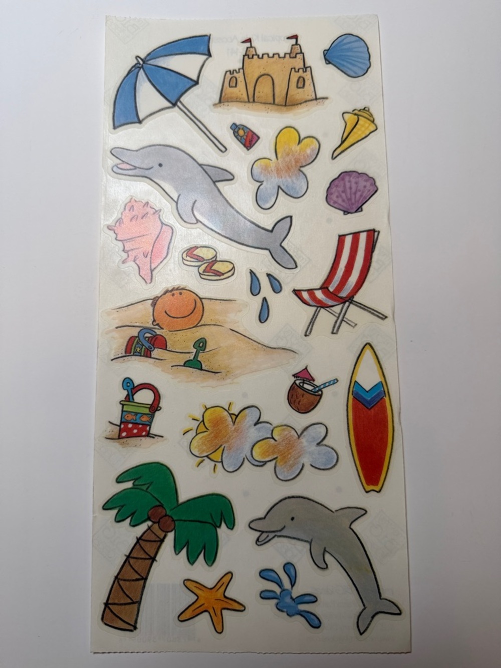 3/$12 Me & My Big Ideas MAMBI Scrapbook Tropical Kids Accessories SR-141 2001